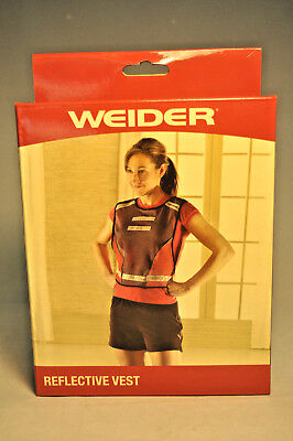 Weider Reflective Vest Safety Running Cycling Night Vision School Guard for sale online 