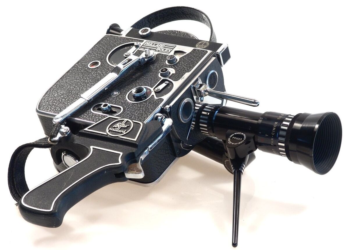 BOLEX H8 MOVIE FILM CAMERA PAN-CINOR 1:1.9 f=8-40mm ZOOM BOLEX H8 MOVIE FILM CAMERA PAN-CINOR 1:1.9 f=8-40mm ZOOM