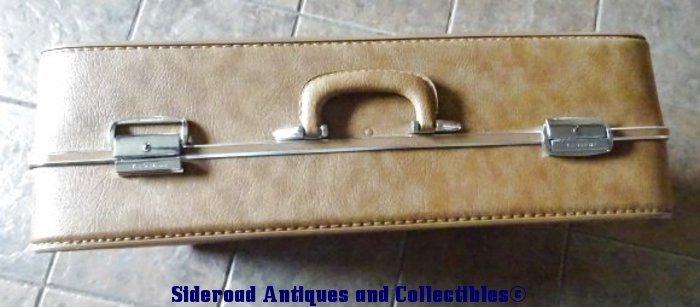 Vintage Invicta Suitcase Luggage Camel 1226A 26