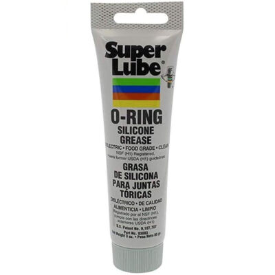O-Ring Silicone Grease 3oz Tube Speed Up Assembly Operations Seals Out Moisture