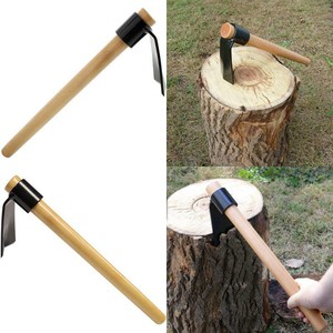 Felled Woodworking Adze Axe - Angled-Head Hand Adze Felled Woodworking Adze Axe - Angled-Head Hand Adze