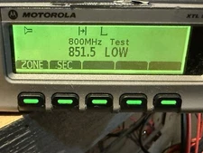 Motorola ASTRO XTL 5000 DIGITAL MOBILE RADIO M20URS9PW1AN 740-870MHz (Brick Only