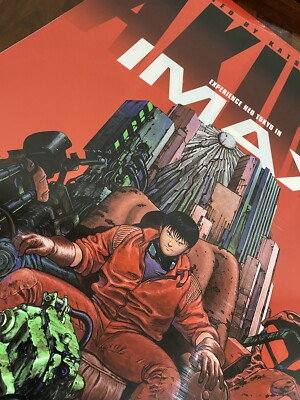 Akira Imax Movie Poster.(Red) | eBay UK