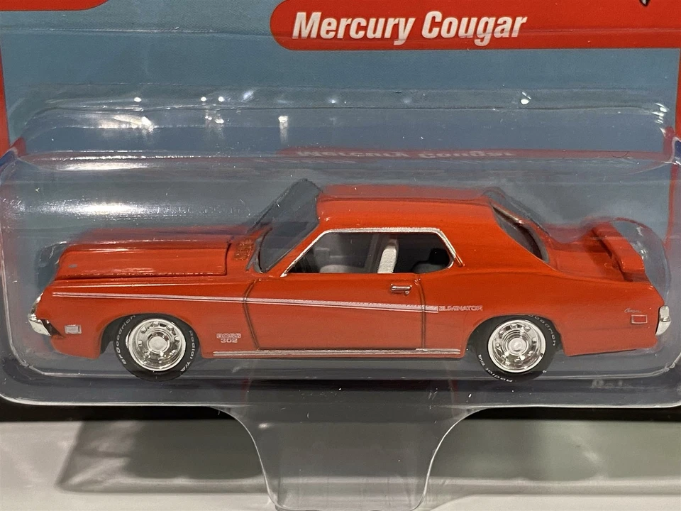 Mercury Cougar 1969 Rosso 1:64 Racing Champions RC012 - Immagine 2 di 4