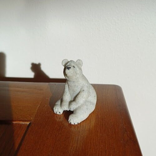 NEW Second Nature Design Quarry Critter Bam Bam Bear Figurine 2003 45402