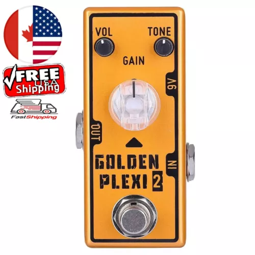 Tone City Golden Plexi 2 Distortion ver 2 Guitar Effect Pedal True Bypass  CA