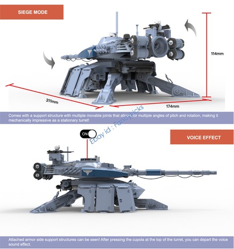 Border BC-002 1/35 GRIZZLY BATTLE TANK Model Kit - Picture 5 of 8