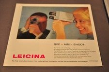 Leica Leicina brochure, c1962, New 