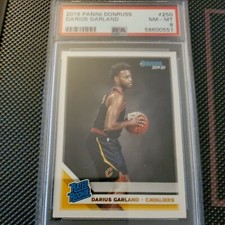 2019-20 Clearly Donruss Darius Garland Rated Rookie RC #100 Graded PSA 8 Cavs 💥