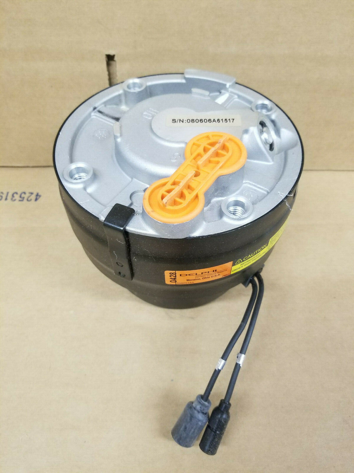 M998 HMMWV A/c Compressor and 24v Clutch Single Groove Delphi 