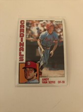 1984 Topps Nestle Andy Van Slyke #206 Rookie