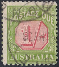 Australia  1934 1 shilling  Postage Due perf 11  SG D111  good used