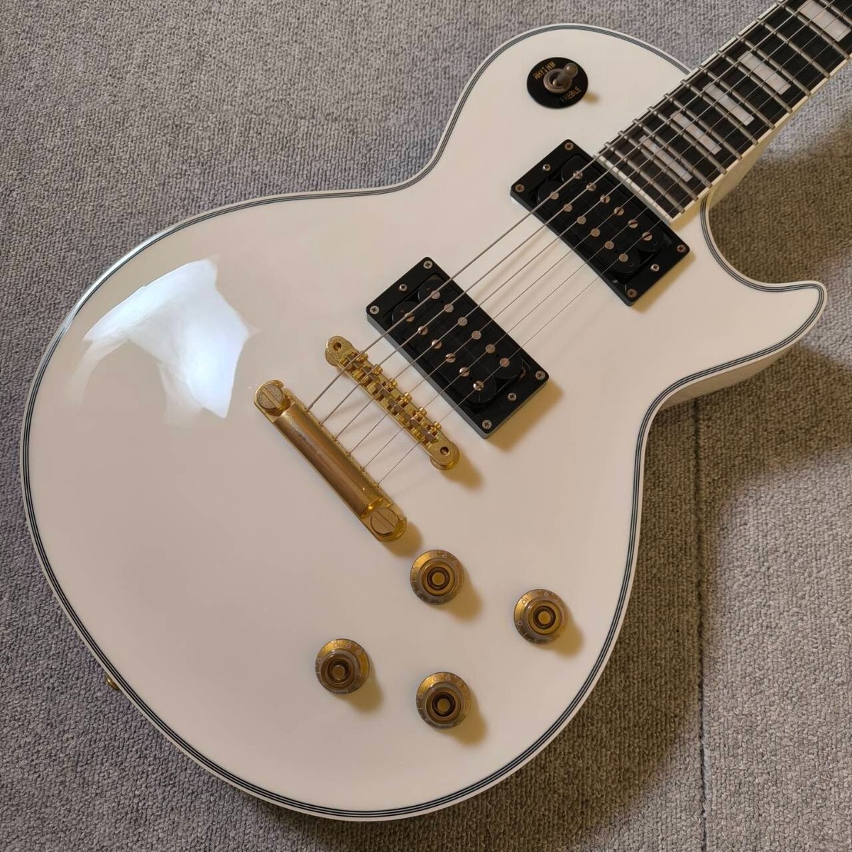 ギター Edwards E-LPC 楽天市場】Edwards E-LPC White 新品[エドワーズ][国産][ESP