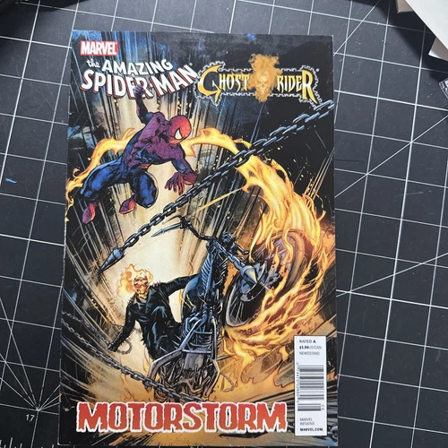 Amazing Spider-Man Ghost Rider Motorstorm #1 FN Bundle Thor Spider-Man 3 Books