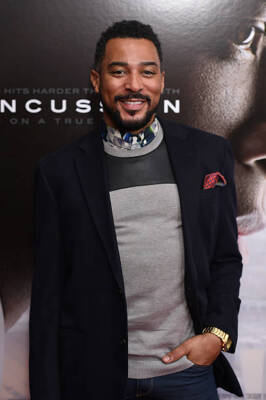 Charl Brown at the Concussion New York Premiere at AMC Loews Linco - Old Photo