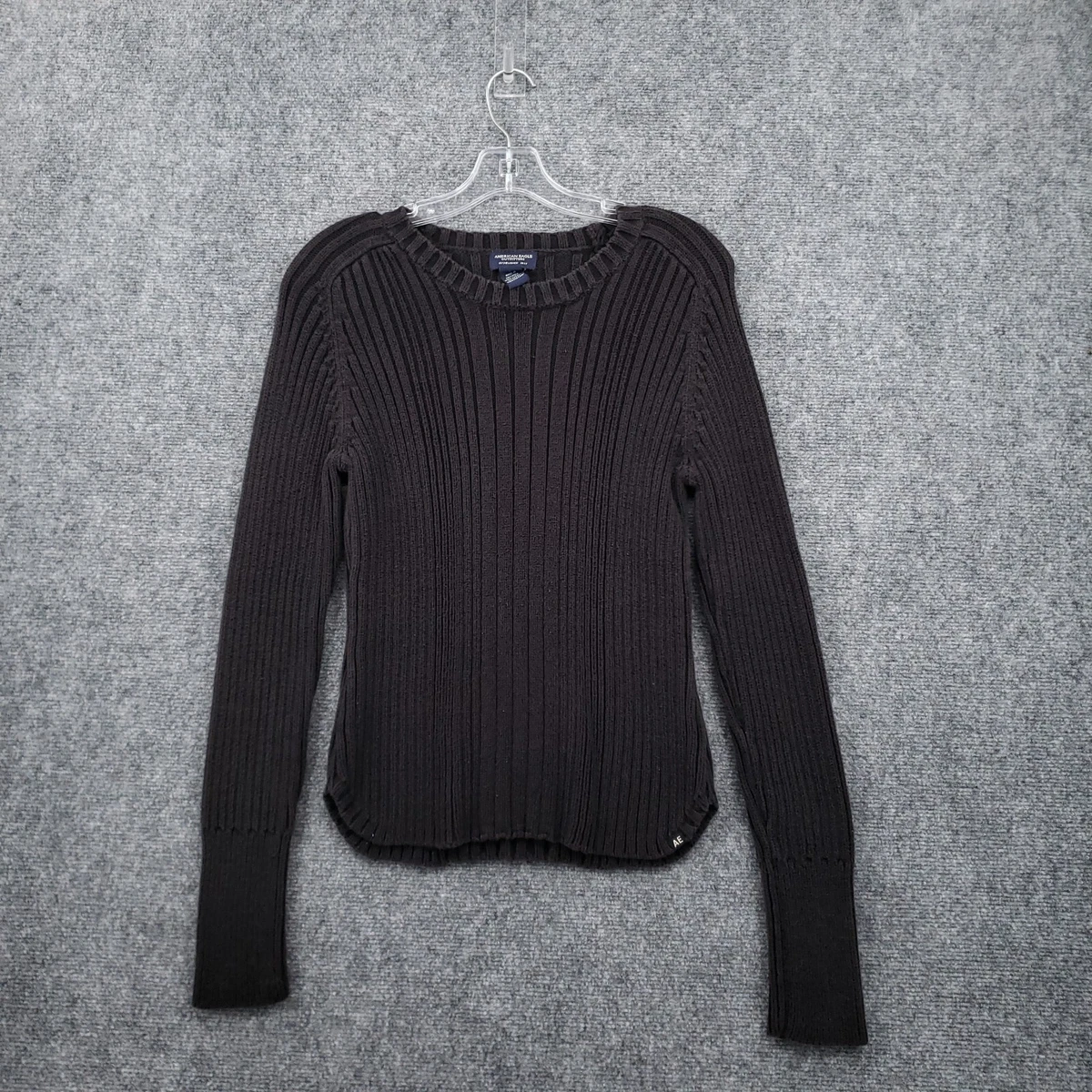Ladies black pullover clearance sweater
