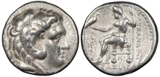 Kings of Macedon Alexander III (The Great) 336-323 B.C. Tetradrachm VF #AC103111
