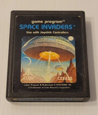 Space Invaders Atari 2600 CX-2632 Video Game Cartridge 1978 Used Untested