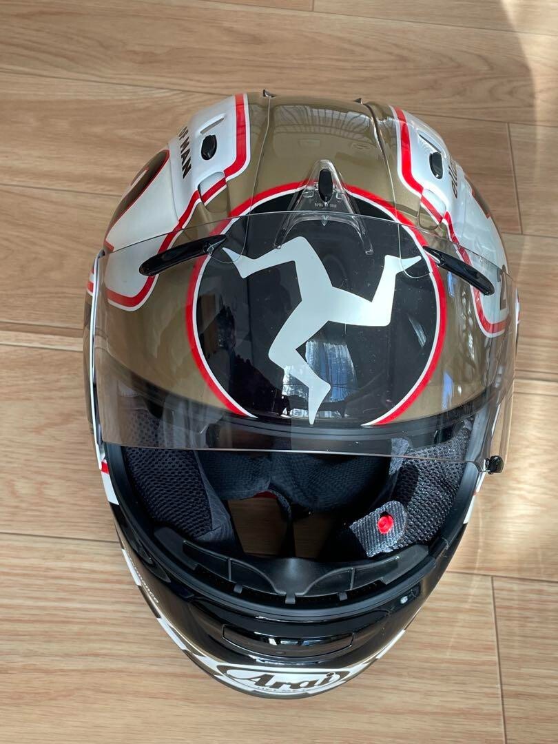 ARAI RX-7 RR5 マン島TT 限定ヘルメット リミテッドエディション ARAI RX-7 RR5 マン島TT 限定ヘルメット リミテッドエディション