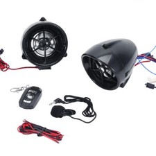 Waterproof USB bluetooth Motorcycle Audio FM Radio System Stereo MP3 Speakers