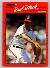 Bud Black - 1990 Donruss #556 - Cleveland Indians Baseball Card