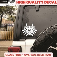 Zelda majora mask vinyl decal car truck 5.5" x 5.5" many color