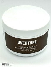 OVERTONE Chocolate Brown Coloring Conditioner 8oz w/o box