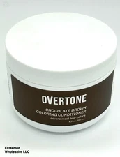 OVERTONE Chocolate Brown Coloring Conditioner 8oz w/o box