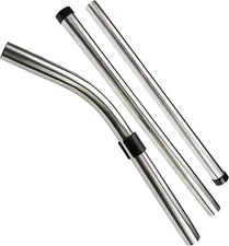 Masterpart Universal Chrome Extension Wand Set for Upright & Canister Vacs 32MM