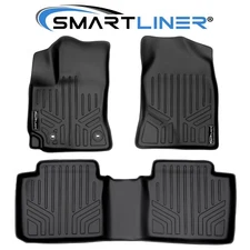 SMARTLINER Custom Fit Floor Mats 2 Row Liner Set OEM 2014-2019 Toyota Corolla