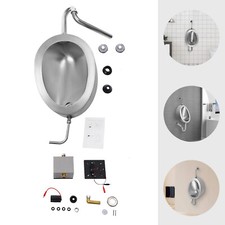 Automatic Wall Mounted Bathroom Urinal, Intelligent Sensor Flush Public Toilet
