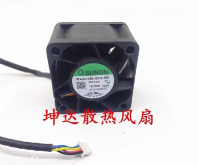 SUNON VF40281BX-Q032-S9l 4028 4CM 12V 18.00W 4pin Cooling Fan