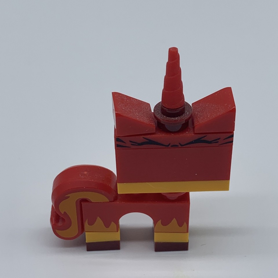 The Lego Movie Super Angry Uni Kitty Minifig Red Cat Growling ...