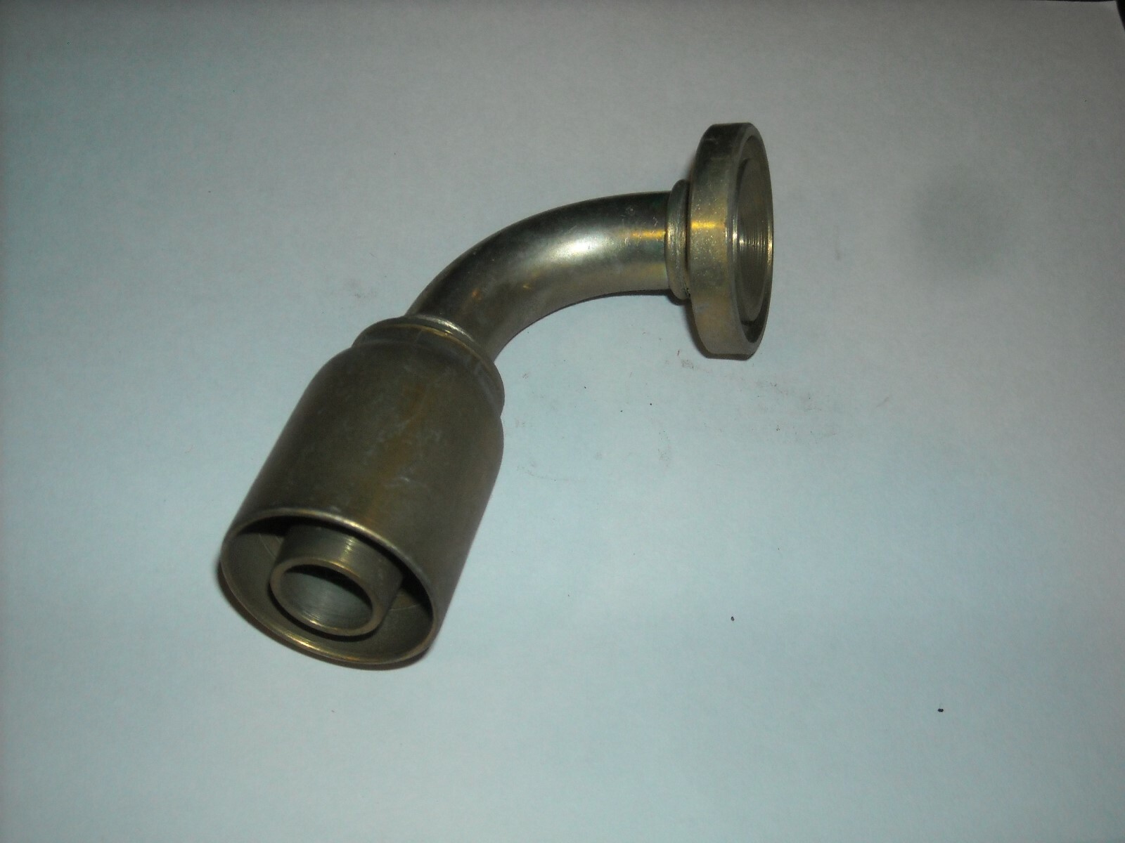 HU1216PA90, 3/4" Hose Fitting, 1" Code 61 Flange 90 Deg. Imperial