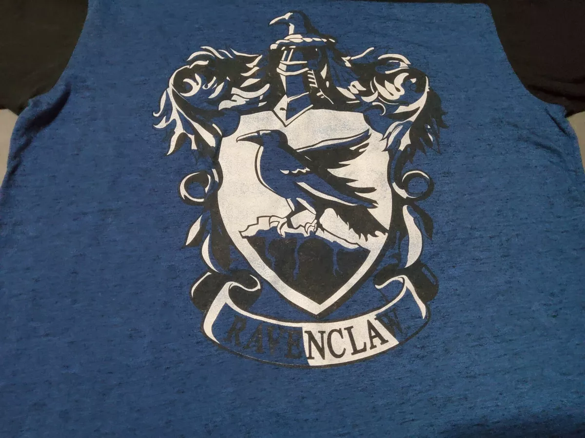 Harry Potter Ravenclaw House Crest Logo T-shirt Large Hogwarts