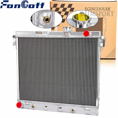 4 Row Aluminum Radiator Fit 06-12 Chevy/GMC Colorado Canyon 5.3L Hummer H3 H3T