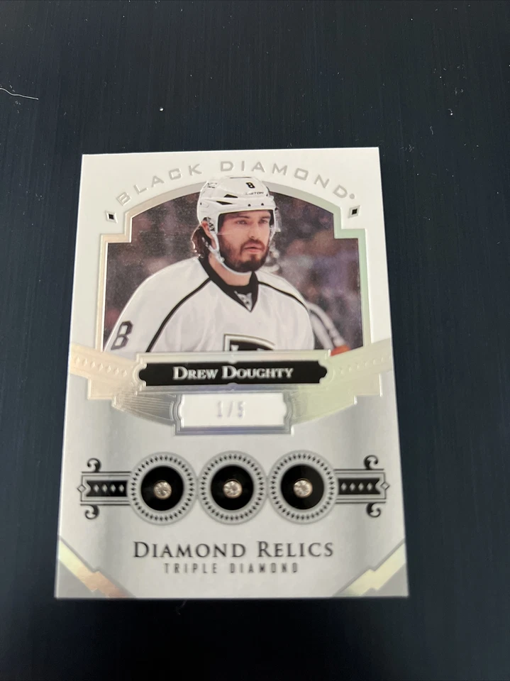 2016-17 Black Diamond Drew Doughty Diamond Relics Triple Diamond BDB-DD - Image 2 of 4