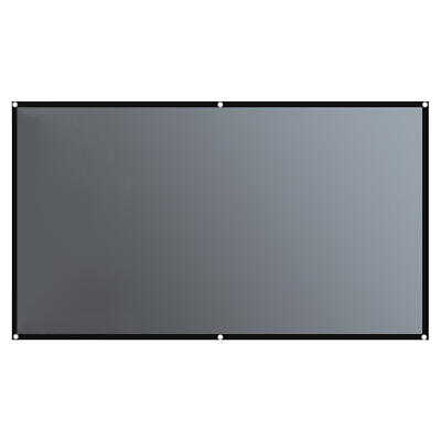 16:9 Anti-Licht Anti-Falten-Projektor-Leinwand 4K HD 60-130 Zoll faltbar tragbar