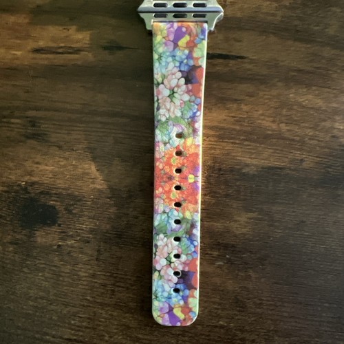Apple Watch Band Women’s Leather Floral 38/40 - Zdjęcie 2 z 6