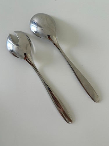 WMF Cromargan Action Stainless Flatware Serving Spoon Spork Set Germany - Picture 4 of 6