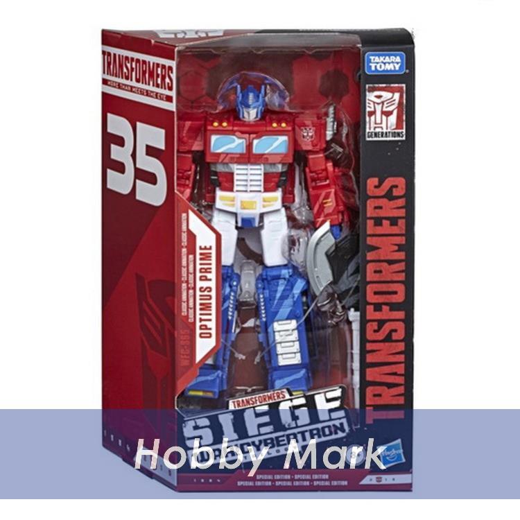 Takara Tomy Transformers Seige WFC Optimus Prime + Megatron