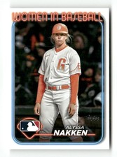 2024 Topps Women in Baseball Alyssa Nakken San Francisco Giants #WIB-4