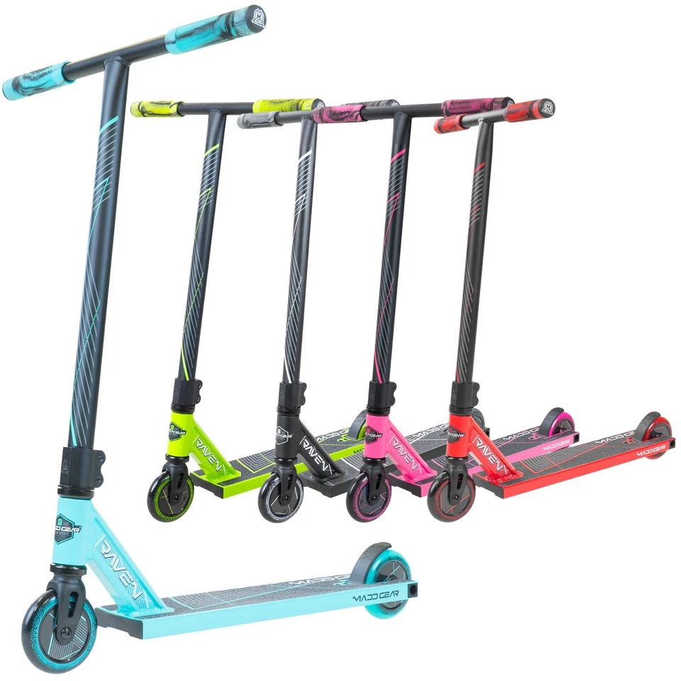 Madd Gear Stunt Scooter MG1 Raven Cityroller Kickscooter Kinderroller Tretroller