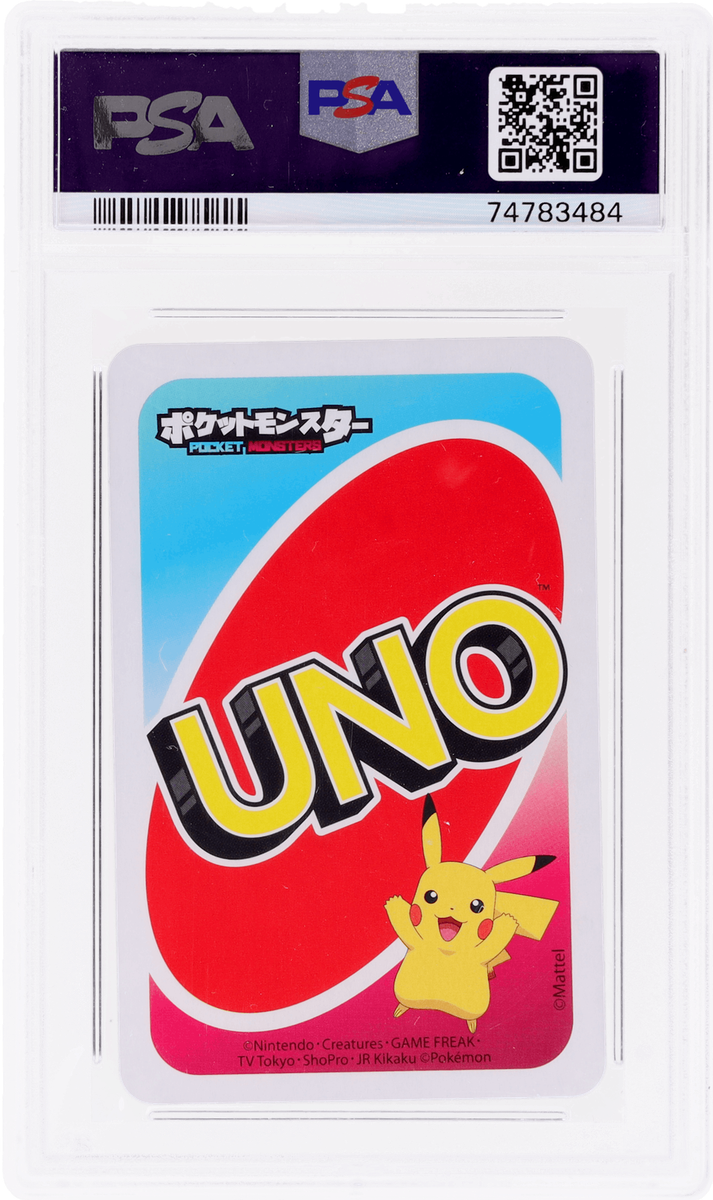 2020 Pokemon Uno Japanese Mewtwo 9 Red Back # PSA 10 | eBay