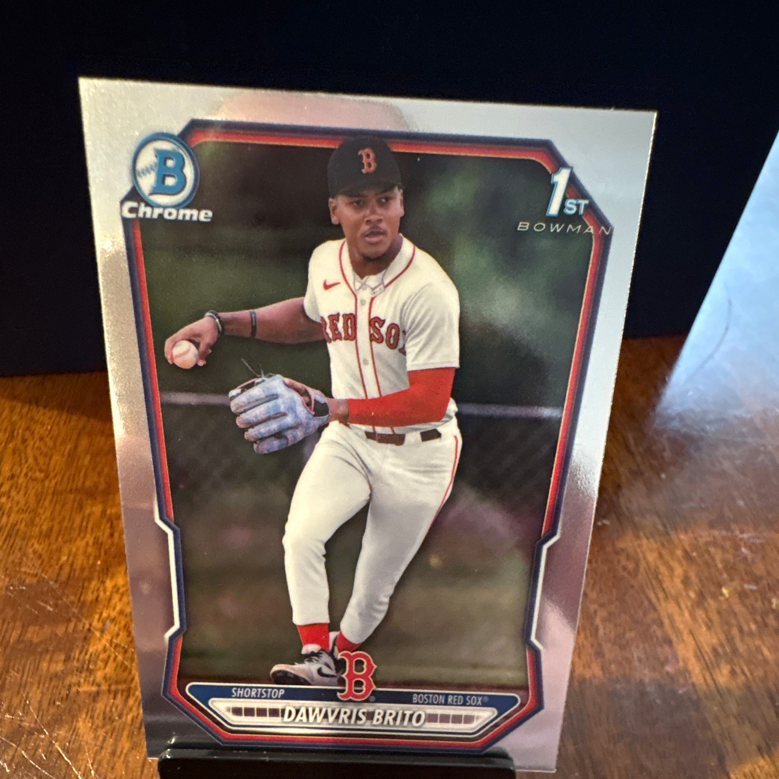 2026 Bowman Chrome 1st Bowman Chrome Dawyris Brito Boston Red Sox #BCP-191