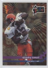 1993 Wild Card Stat Smashers Gold Qadry Ismail Quadry #CSS-112 Rookie RC m5x. rookie card picture