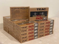 TEAC MDX 90 BLANK CASSETTE TAPE  (1) (SEALED)