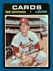 1971 Topps Ted Simmons Rookie Card #117 St. Louis Cardinals