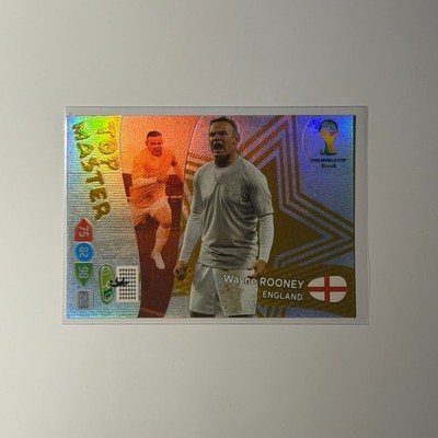Panini Adrenalyn XL FIFA World Cup WC WM 2014 Brazil Wayne Rooney Top Master 409