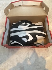 Nike Dunk Low GS Youth Size 6.5 Black/White Pandas Pattern